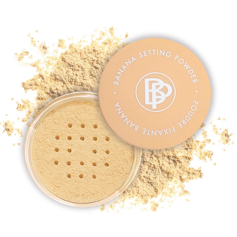 bellapierre Banana Setting Powder  Lightweight ColorCorrecting Powder with All Day Makeup Protection  Eliminates Blotchiness and Dark UnderEye Circles  TalcFree  Matte Tint  Original  014 Oz