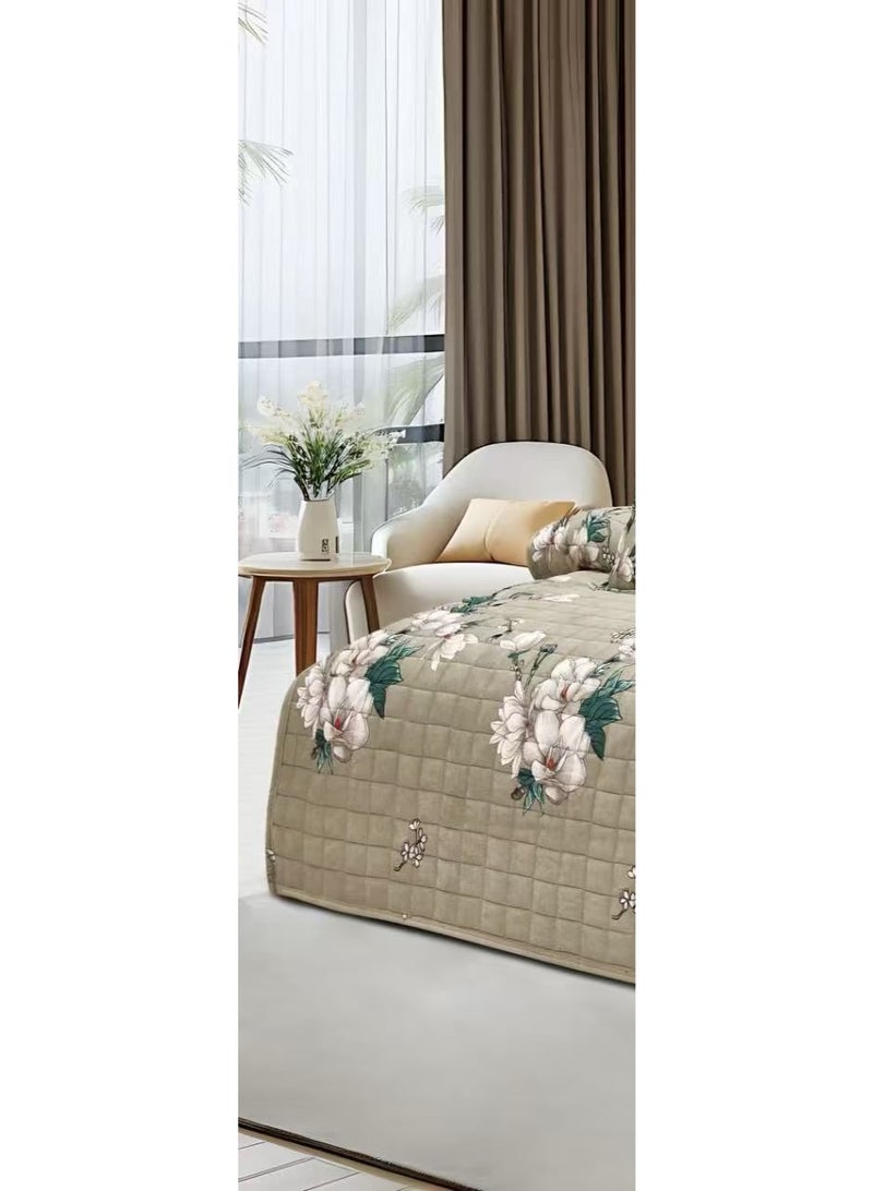 MingLi A compressed, printed, single and a half  Comforter Set consisting of 4 pieces of soft velvet, size 170*220 - Image 2