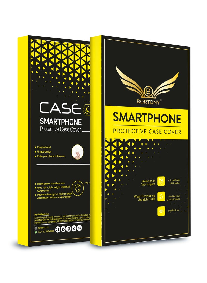 BORTONY Protective Case Cover With Finger Grip Stand For Samsung Galaxy A11 - Image 4