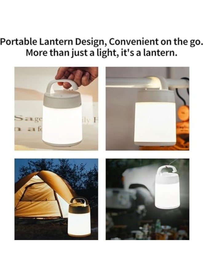 LinJie Bedside Table Lamp,Night Light for Kids,LED Touch Sensor Baby Night Light for Breastfeeding and Sleep Aid, Rechargeable Portable Night Light for Bedroom/Kid's Room/Hallways - Image 3