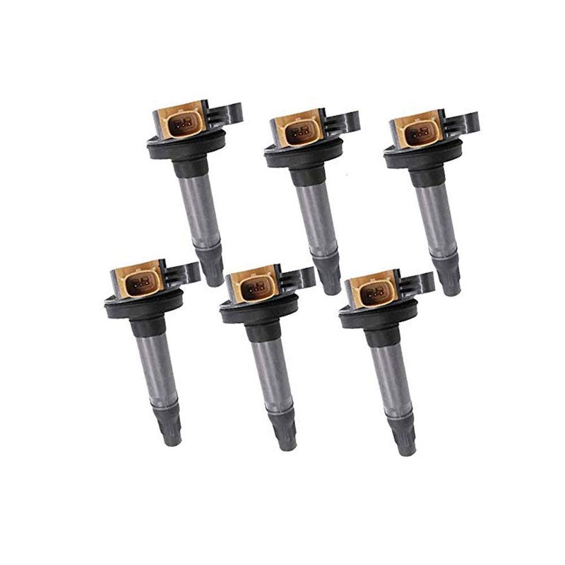 Amrxuts 6pcs DG549 BL3Z12029B Ignition Coil Packs for 20132017 ford Expedition Explorer F150 Flex Taurus Transit for Lincoln MKS MKT Navigator 35L V6 DG549 C1814 UF646 BL3Z12029C