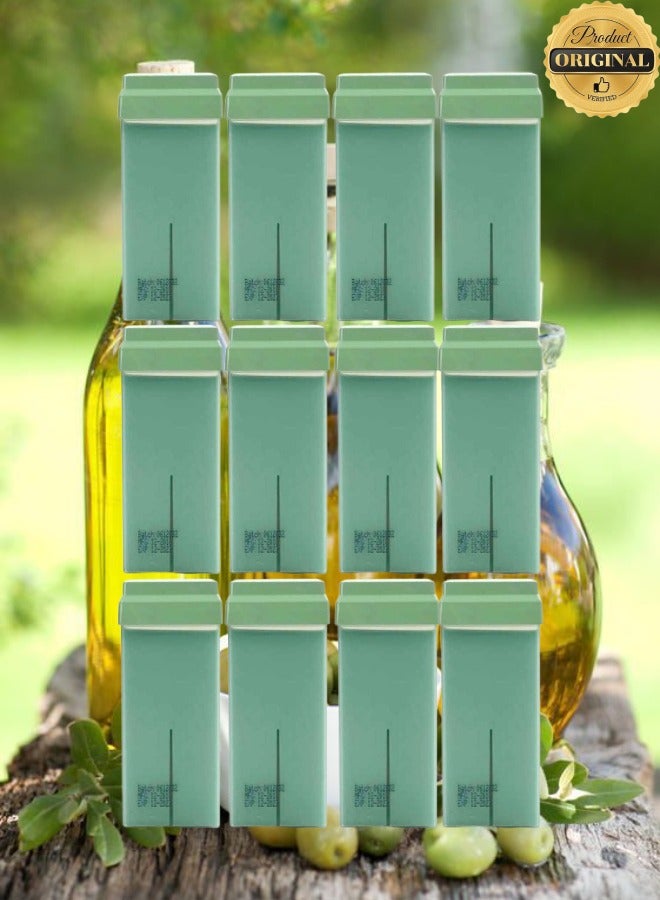 Spa System 12 Pieces Olive Oil Waxing 100ml - Image 1
