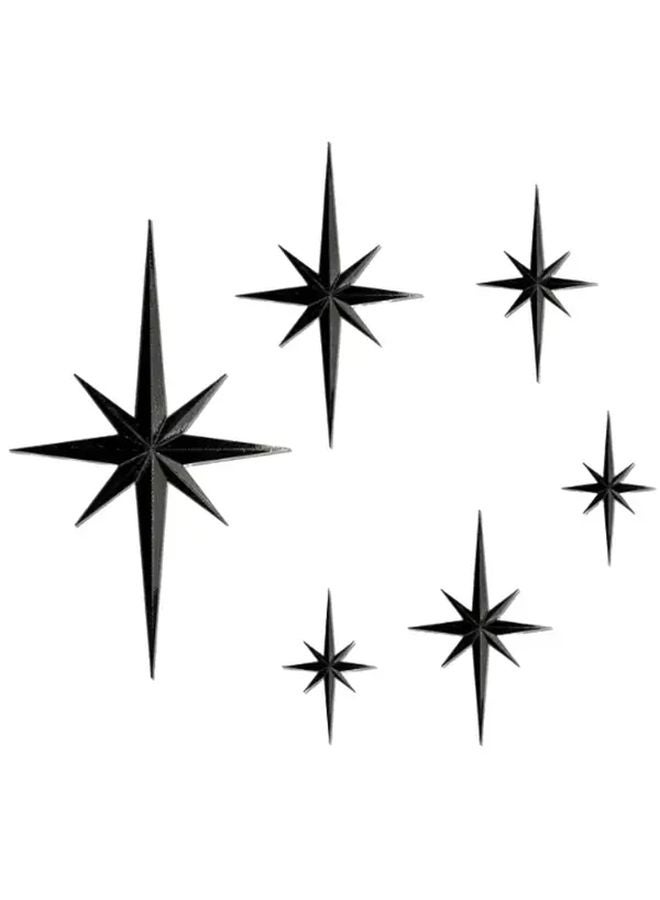 Golden Christmas Star Wall Decor Large Octagonal Hanging Ornament Indoor Outdoor Holiday Decoration - Image 4