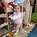 GYCV Lifelike Reborn Toddler Dolls Girl 26 Inch Realistic Baby Dolls Big Size Reborn Doll Weighted Cltoh Body Real Life Baby Dolls That Look Real Silicone Vinyl Baby Doll with Feeding Set for Kids - Image 2