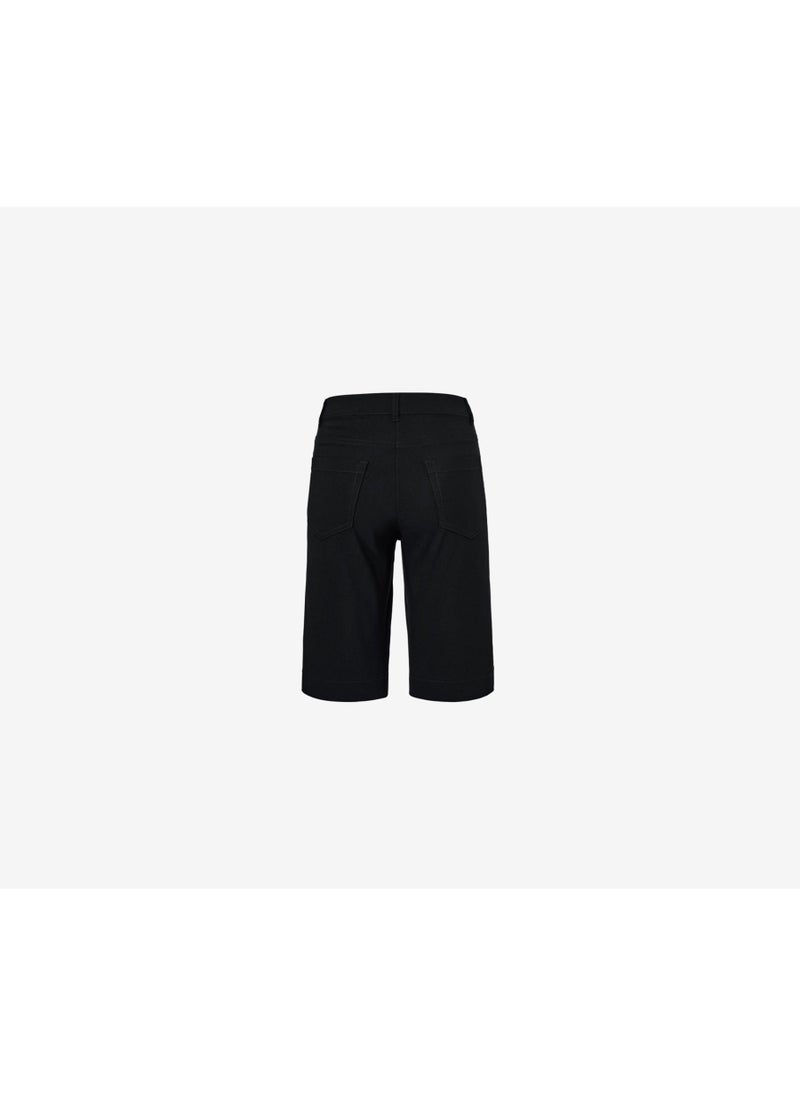 Tchibo Women Plain Chino Shorts, Black - Image 5