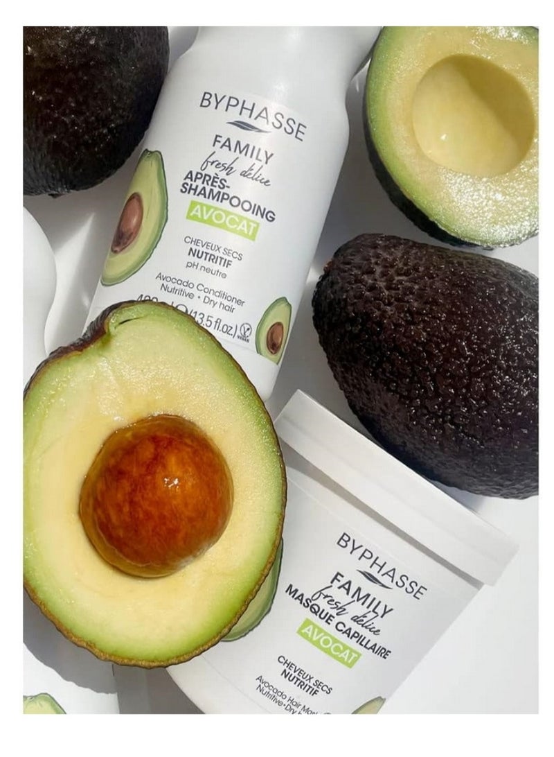 BYPHASSE Family Fresh Delice Dry Hair Mask 250 ML - Image 2