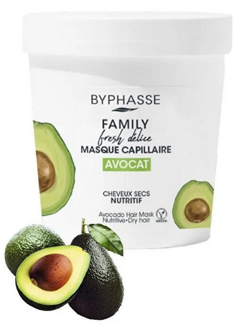 BYPHASSE Family Fresh Delice Dry Hair Mask 250 ML - Image 4