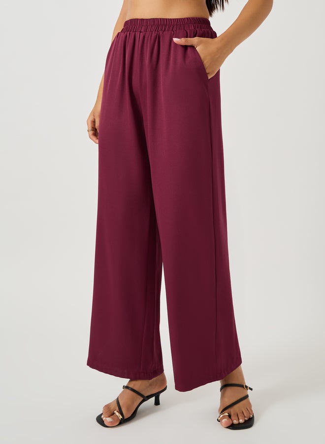 Styli Styli Solid V Neck Sleeveless Vest and Straight Leg Pants Co-Ords - Image 5