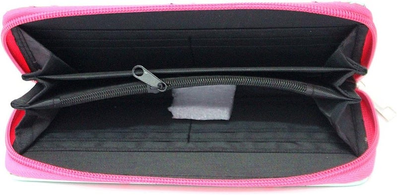 Timlee Cute Rainbow Unicorn Long Wallets Flamingo Wallets Long Purse Zipper Wallet For Girls Women(Flamingo Green) - Image 2