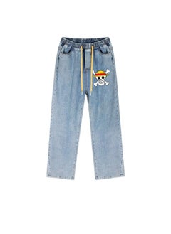 KUYING New One Piece Wide Leg Casual Jeans  - Image 1