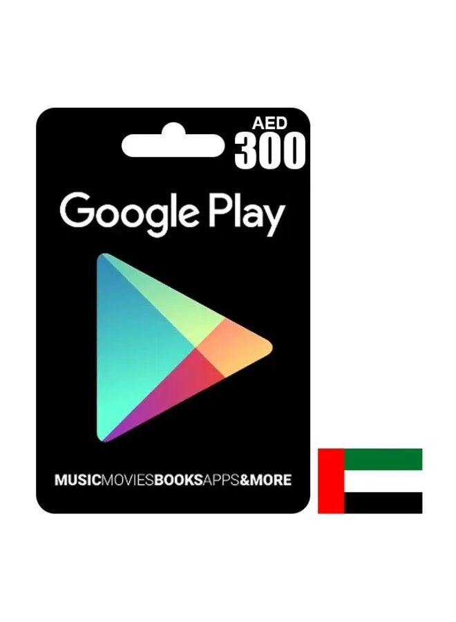 Google Play UAE Gift Card AED 300 Digital Code | Google Play Store Credit UAE - Image 1