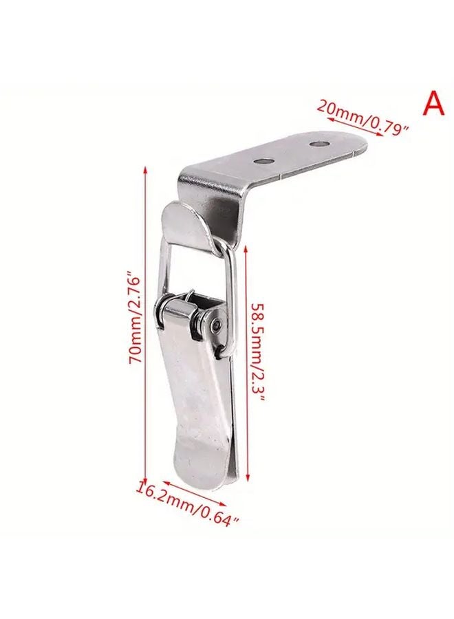 2pcs 105 Hook Iron Tool Box Wooden Bag Buckles Fixed Box Duckbill Buckles - Image 3