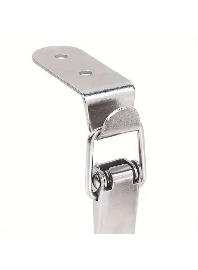 2pcs 105 Hook Iron Tool Box Wooden Bag Buckles Fixed Box Duckbill Buckles - Image 4