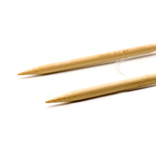 Clover إبر حياكة دائرية من الخيزران كلوفر تاكومي 36 بوصة، الحجم 11 - Image 5