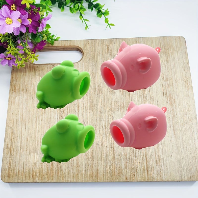 Creative Simulated Animal Shaped Silicone Egg White Separator 1 Piglet Filter For Baking Tool - Image 1
