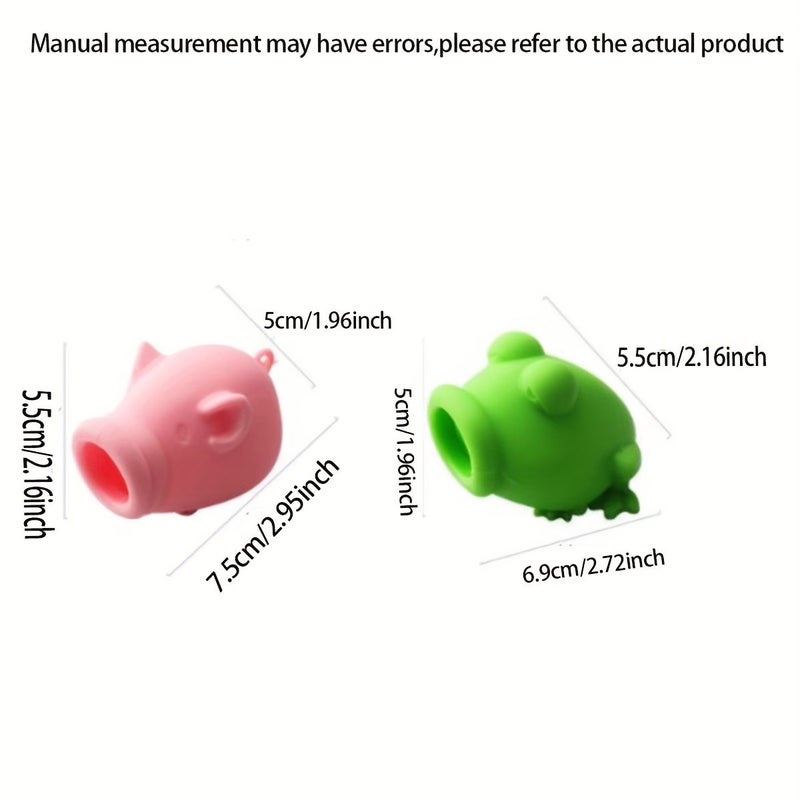 Creative Simulated Animal Shaped Silicone Egg White Separator 1 Piglet Filter For Baking Tool - Image 2