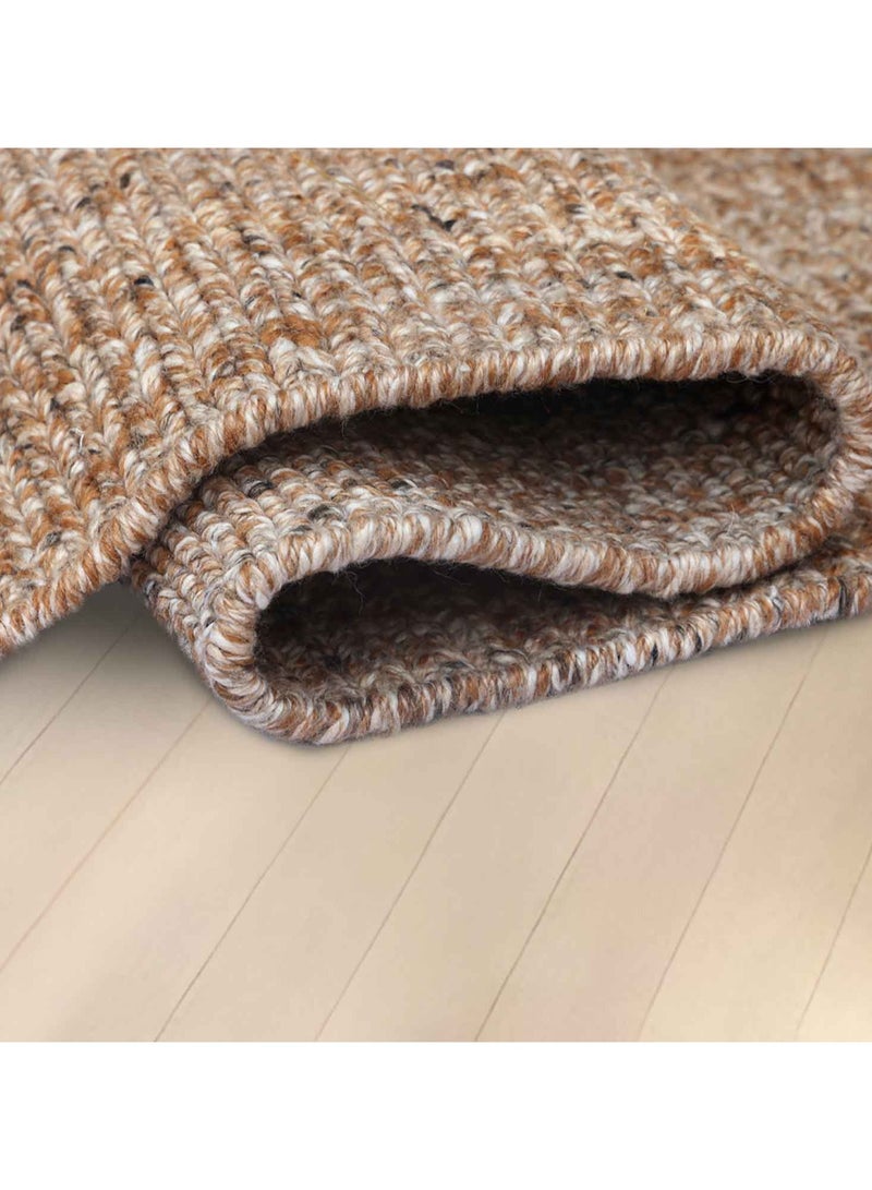 MAJESTIC- POLYESTER RUG - 200x300 CM - Melange Terracotta - Image 3