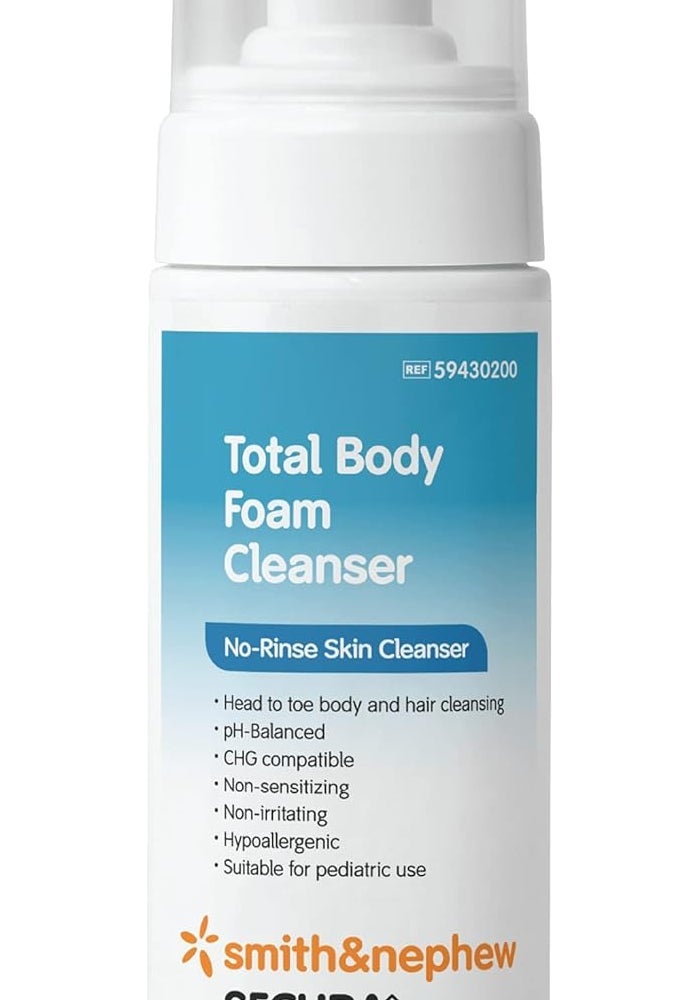 Smith&nephew Smith & Nephew SECURA Total Body Foam Cleanser - 4.5 oz No-Rinse Skin Cleanser - Image 1