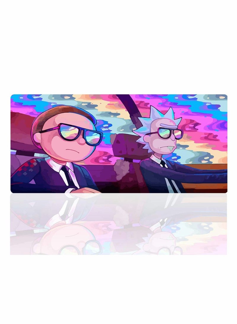 Barakah Professional Gaming Mouse Pad, Custom Design Stitched Edges Waterproof Non-Slip Rubber Base Mousepad Great for Laptop, Computer & PC(35.4x15.7inch) - Image 1