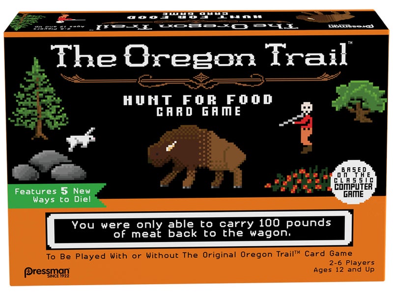Pressman The Oregon Trail Hunt for Food Card Game Based On The Classic Computer Game by Pressman - Image 2