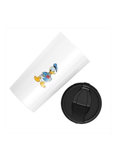 LIT Happy Duck Printed Tumbler With Lid White/Blue/Yellow  - Image 2