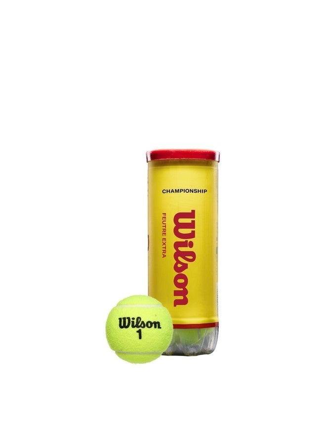 Wilson Championship Extra Duty All Surface Yellow Tennis Balls - 3 Ball Can - Image 5