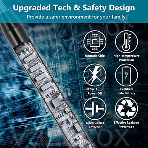 VazzLox Electric Lighter for Candles Rechargeable Electric Gas Lighter for Home Use Candle Lighter Plasma Lighter Flameless Windproof USB Lighter 360° Flexible Neck Arc Lighter for Diwali Fireworks - Image 5