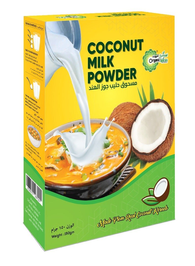 ORGANIC SPICES Coconut Milk Powder 150 gms 