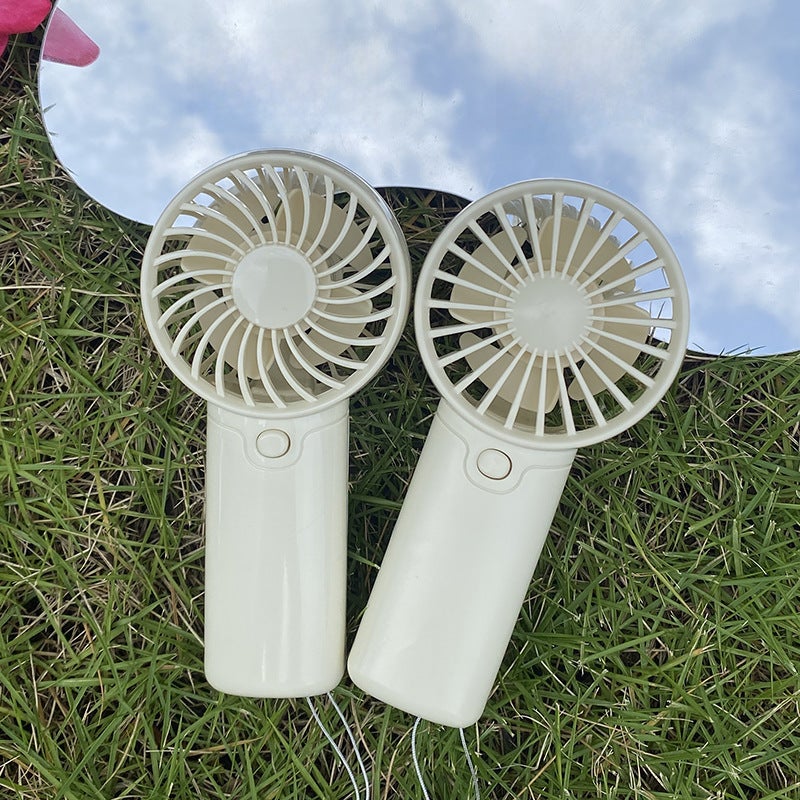 Portable Mini Pocket Fan Handheld Battery Blue (7th battery) - Image 4