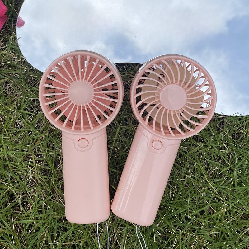 Portable Mini Pocket Fan Handheld Battery Blue (7th battery) - Image 3