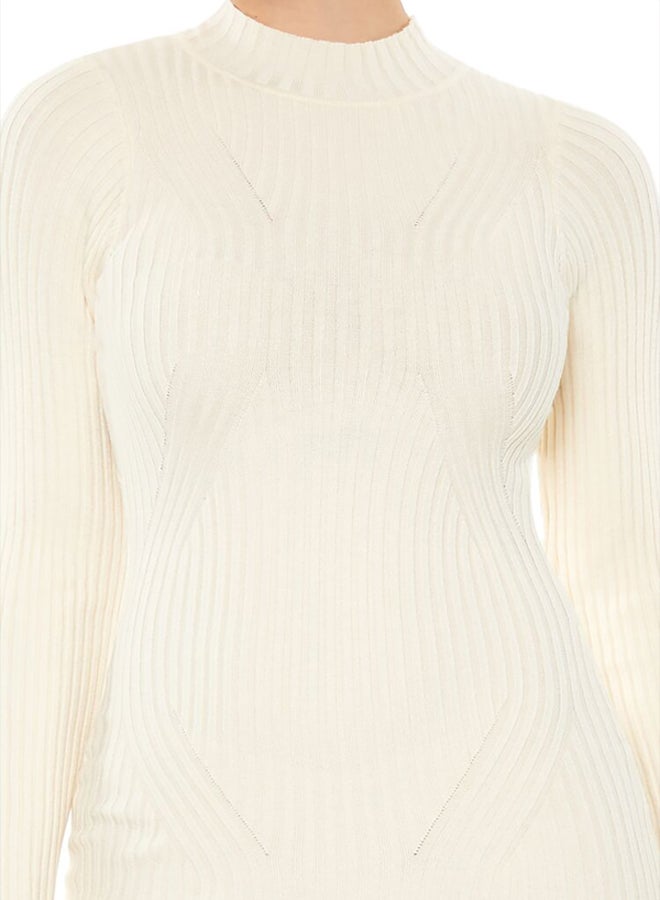 FOREVER 21 Bodycon Mini Sweater Dress - Image 4