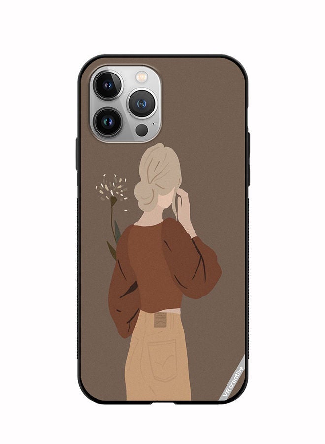 VR CREATIVE Protective Case Cover For Apple iPhone 12 Pro Max Brownie Design Multicolour - Image 1