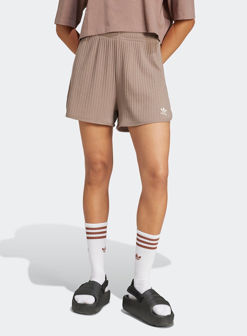 adidas Originals Essential Wide Ribbed Sprinter Shorts  - Image 1