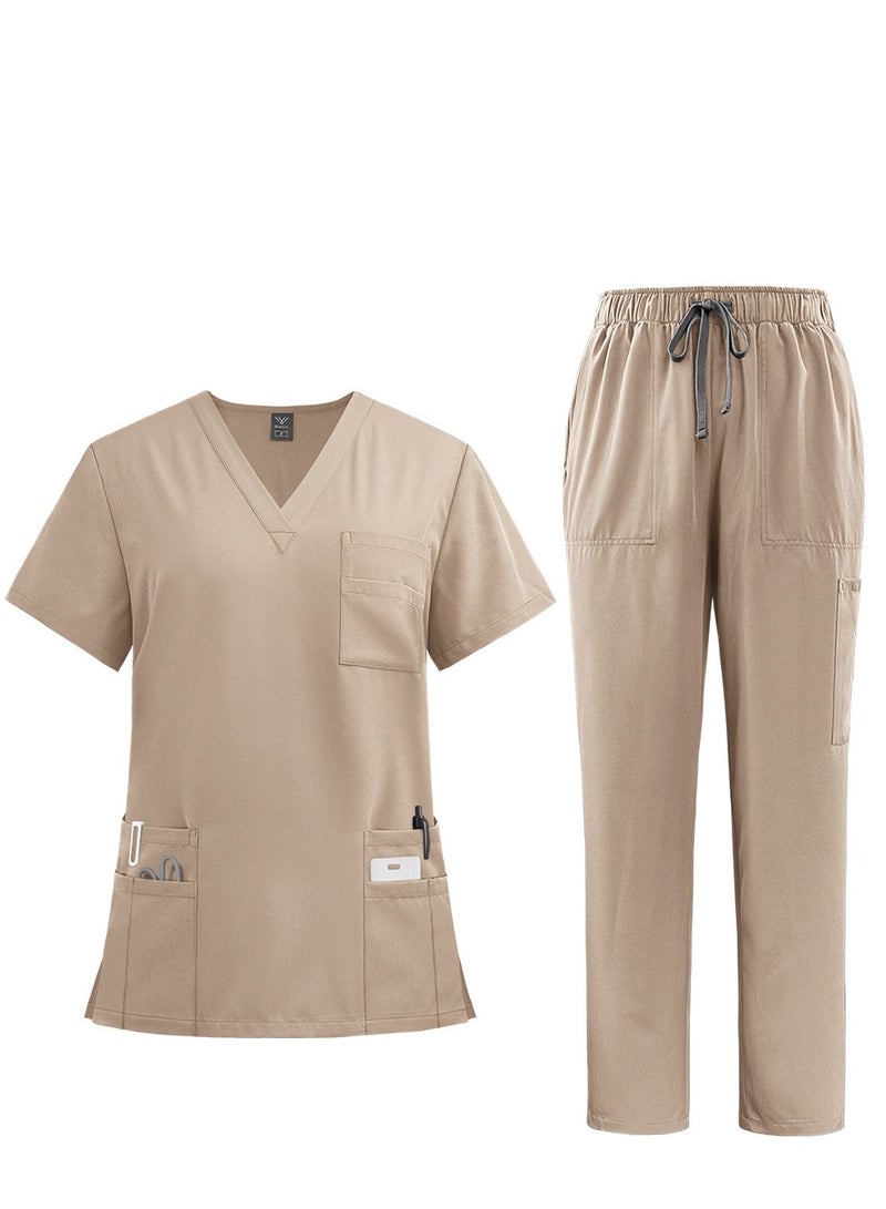 New elastic quick drying medical work clothes for dental doctors and nurses ﻿