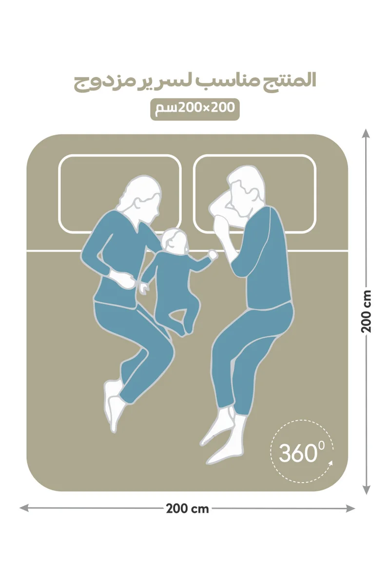 Donetella Bedding Fitted Sheet - Fits 200x200 Cm For King Bed - 3 Pcs (1 Fitted Sheet and 2 Pillowcases) - 35 Cm Deep Pocket - Solid Bed Sheet