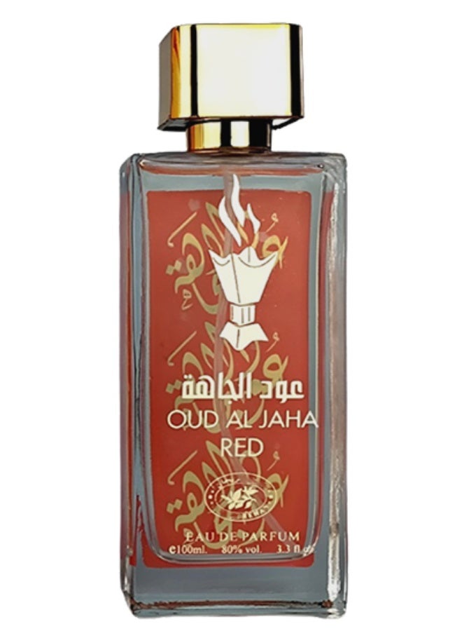 Rehana Oud Al Jaha Red Perfume For Women 100ml EDP - Image 2