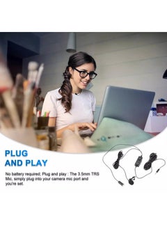 MOURIV CM207 Lavalier Microphone Clip-on Lapel Mic for iPhone Android & Windows Smartphones PC DSLR Cameras Audio Recorders, YouTube, Interview, Studio, Video Recording 19.6ft  - Image 4