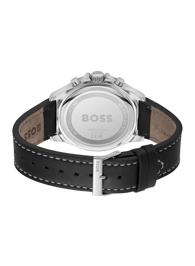 BOSS Leather Chronograph Watch HB151.4099 - Image 2