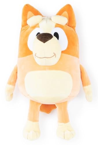 Jay Franco Plusg Pillow Buddy Super Soft Polyester Microfiber Bluey Bingo 16 Inches - Image 1