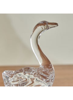 Home Box Vega Glass Swan Accent 7.5 x 11.6 x 4.8 cm  - Image 3
