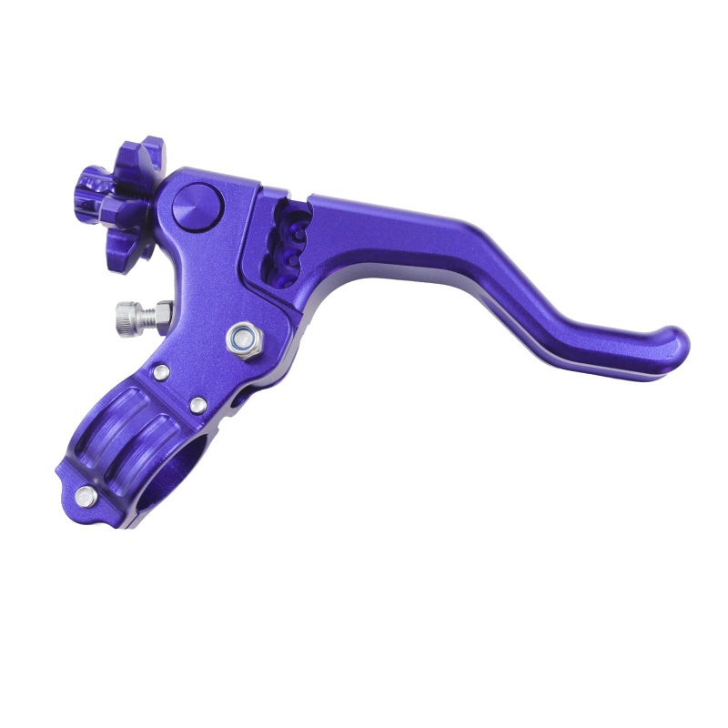 TIRGE Motorcycle Short Stunt Clutch Lever 22mm 78 Compatible with CRF YZF YZ RMZ DRZ KX KLX EXC 250 450 CFR250R CFR450R CFR450X Blue - Image 4