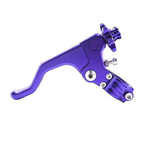 TIRGE Motorcycle Short Stunt Clutch Lever 22mm 78 Compatible with CRF YZF YZ RMZ DRZ KX KLX EXC 250 450 CFR250R CFR450R CFR450X Blue - Image 1