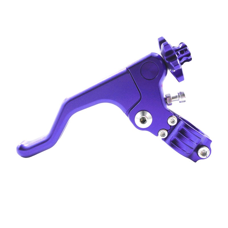 TIRGE Motorcycle Short Stunt Clutch Lever 22mm 78 Compatible with CRF YZF YZ RMZ DRZ KX KLX EXC 250 450 CFR250R CFR450R CFR450X Blue - Image 2
