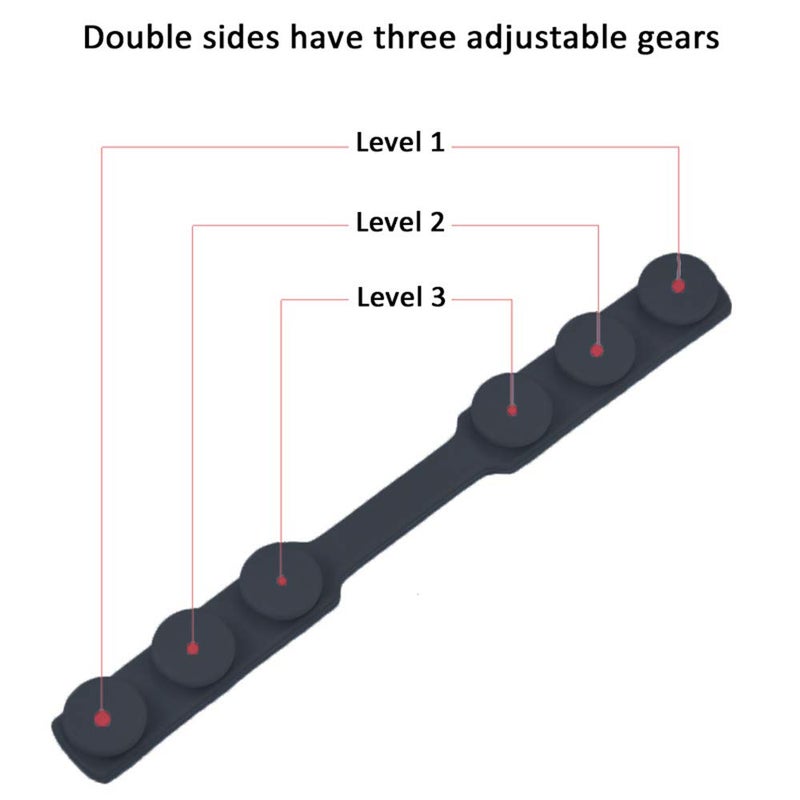 EVGLOW 4 Pcs Mask Strap Extender, Anti-Tightening Mask Holder Hook Ear Strap Accessories Ear Grips Extension Mask Buckle Ear Pain Relieved Four Colours - Image 5