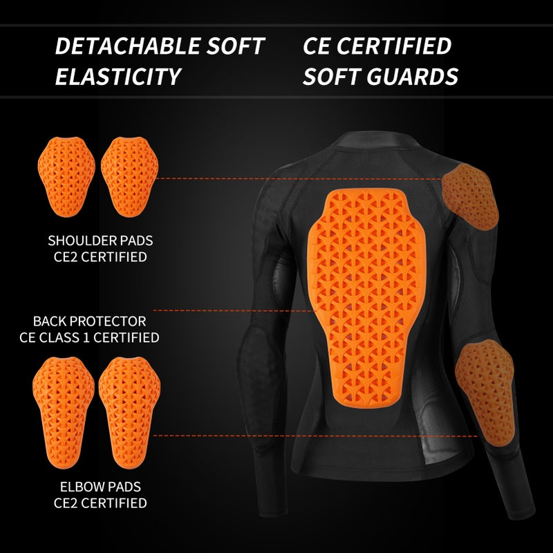 Womens Motorcycle Jacket with Armor CE2 Certified Protection High Visibility Mesh Riding Jacket for Women Mesh Motorcycle Jacket Armored Jacket - Image 2