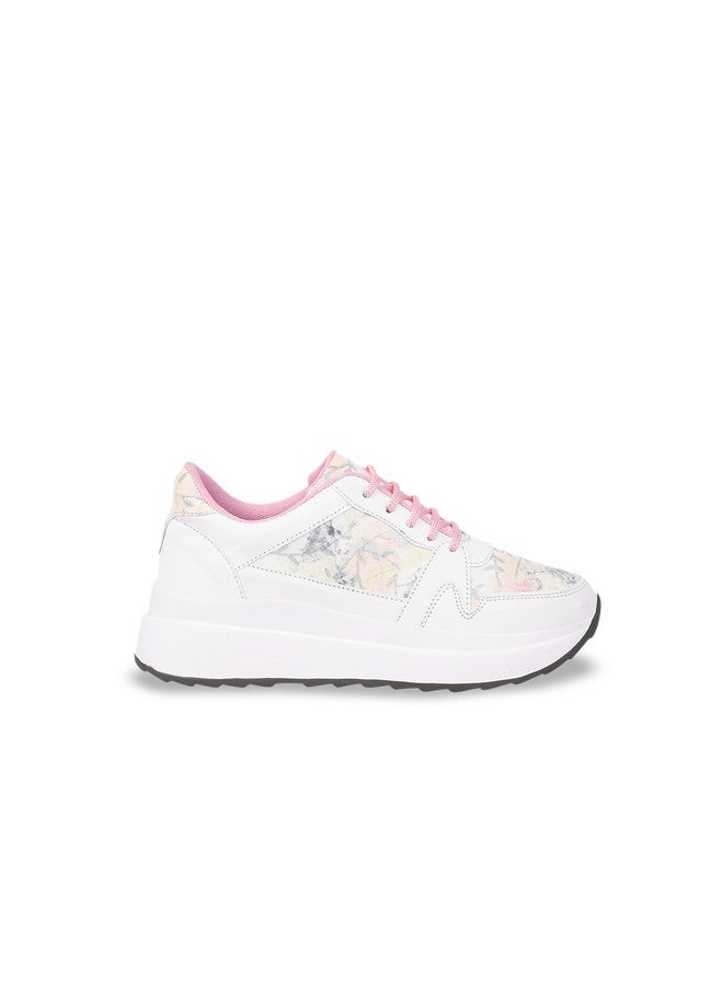 Shoetopia Girls Printed Sneakers - Image 1