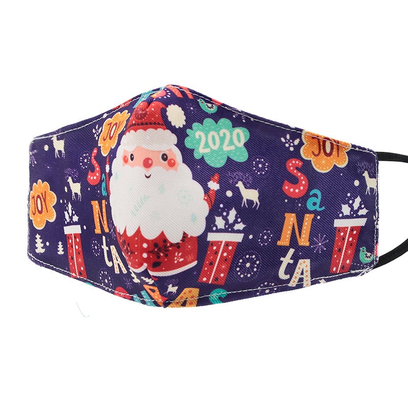 Children'S Warm Mask Men'S And Women'S Cotton Three-Dimensional Cute Cartoon Pattern Can Be Installed Filter Breathable Mask - Image 1