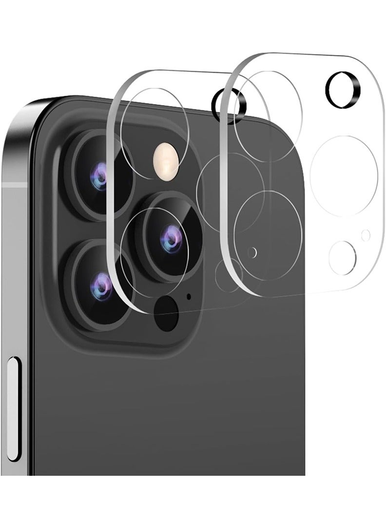 Theodor iPhone 16 Pro Max/ 16 Pro  2 Pack Camera Lens Protector - [Drop Protection] [Case Friendly] 9H Tempered Glass Camera Cover Screen, Clear  - Image 1