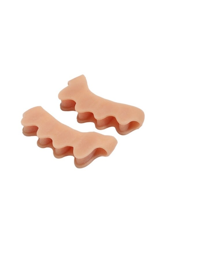 OASIS-TH - Toe Separator Stretcher Hammer and Bunion Corrector for Men Women Correct Naturally 2 Pairs - Image 1