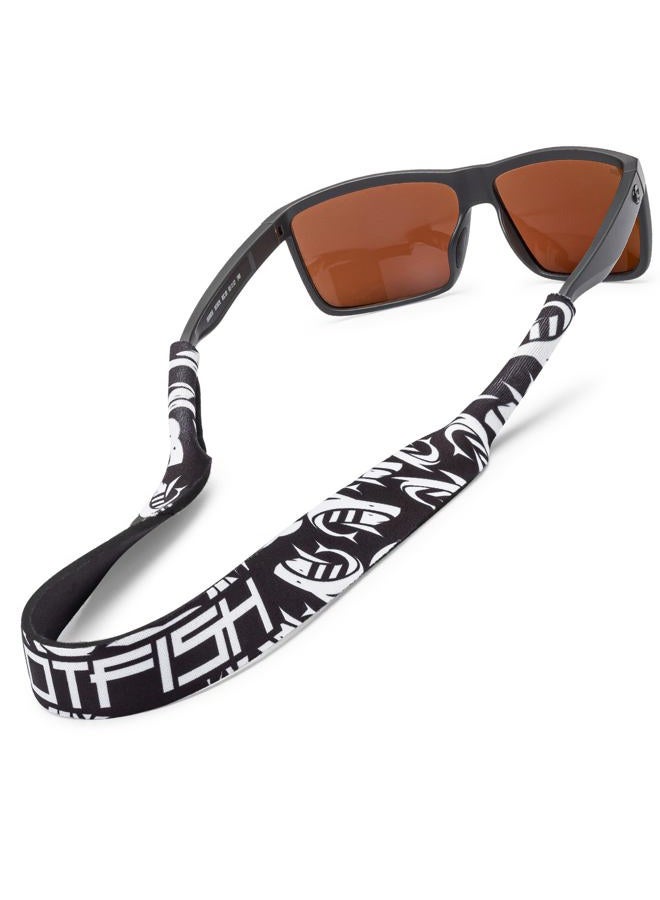 Pilotfish Neoprene Sunglasses Strap – Neoprene Eyewear Retainer, Secure Floating Sunglass Cord with Anti-Slip Ends, Pilotfish, 19 inches - Image 1